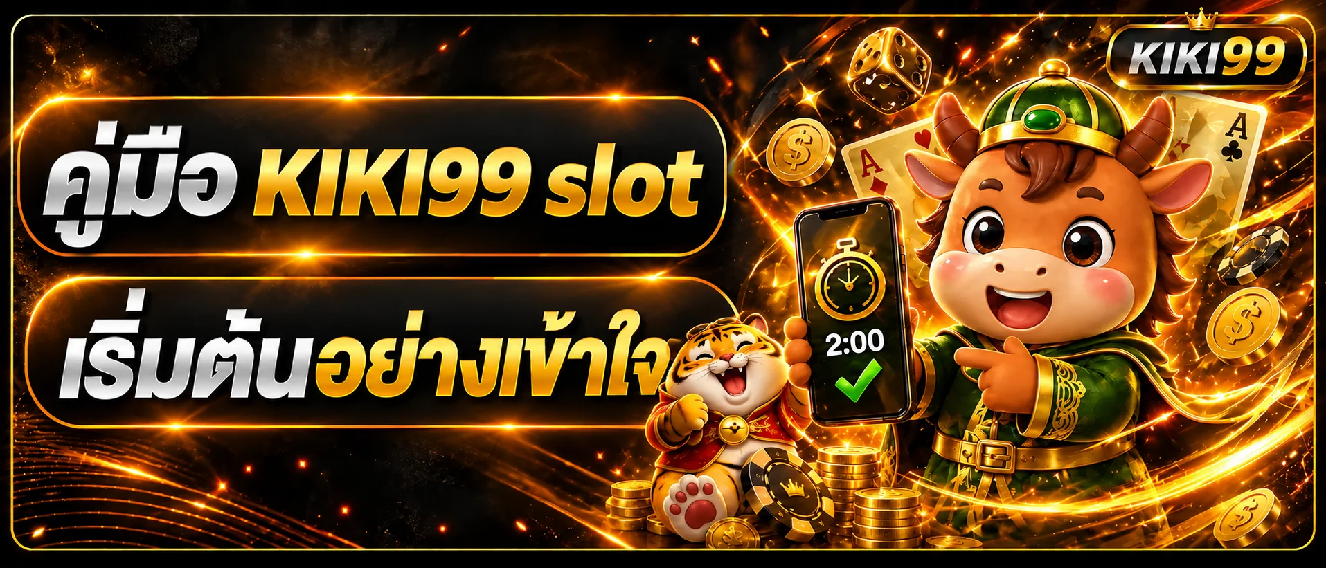 KIKI99 Slot คู่มือเริ่มต้น PG Soft และ Pragmatic
